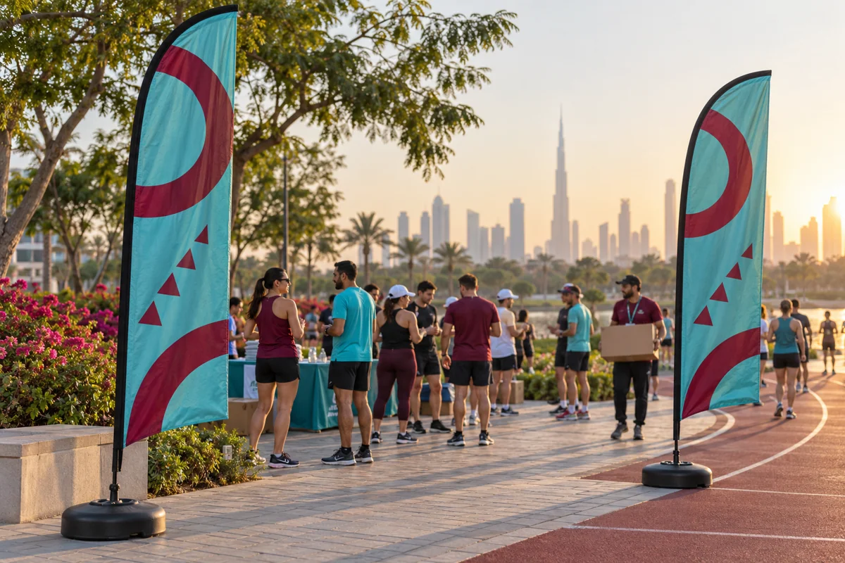 5K & 10K Race Flags Supplier in UAE