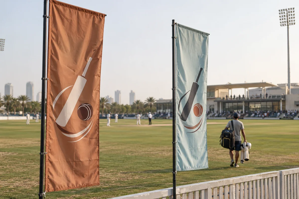Cricket Ground & Tournament Flags Supplier in UAE