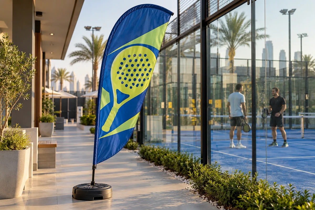 Padel Tournament Flags Supplier in UAE