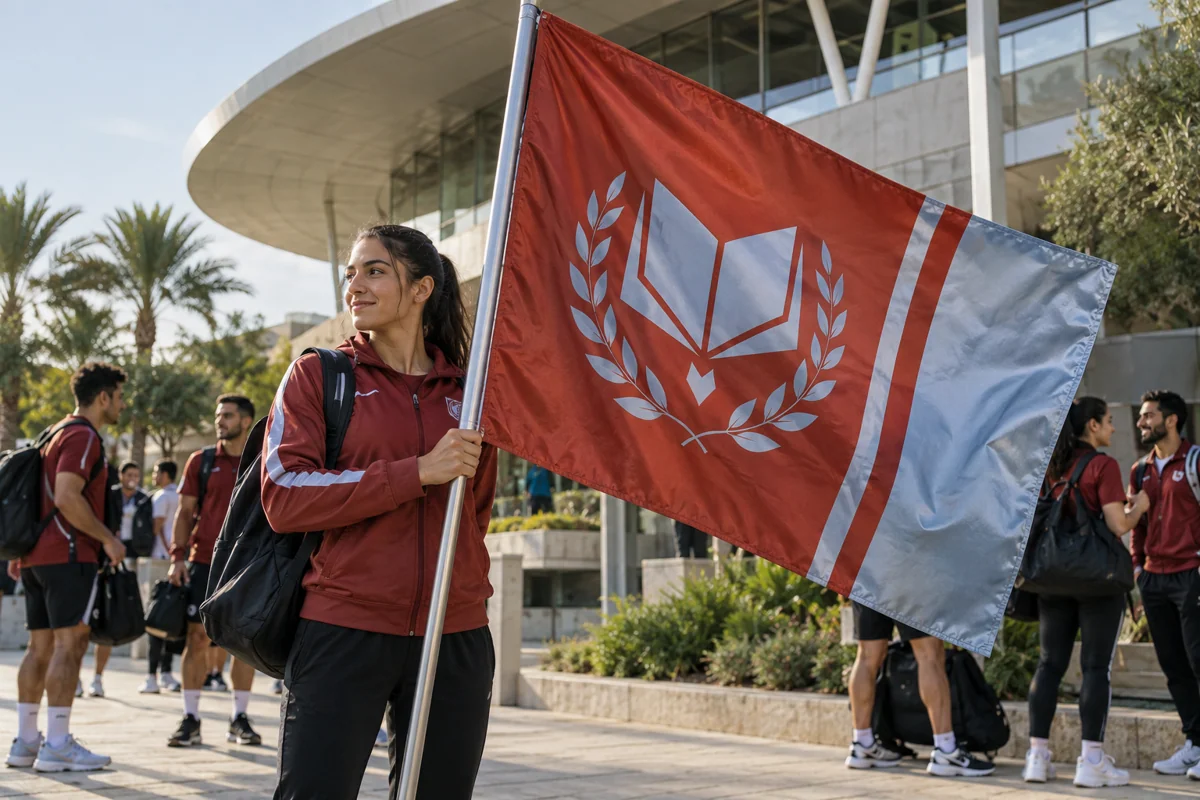 University & Intercollege Sports Flags Supplier in UAE