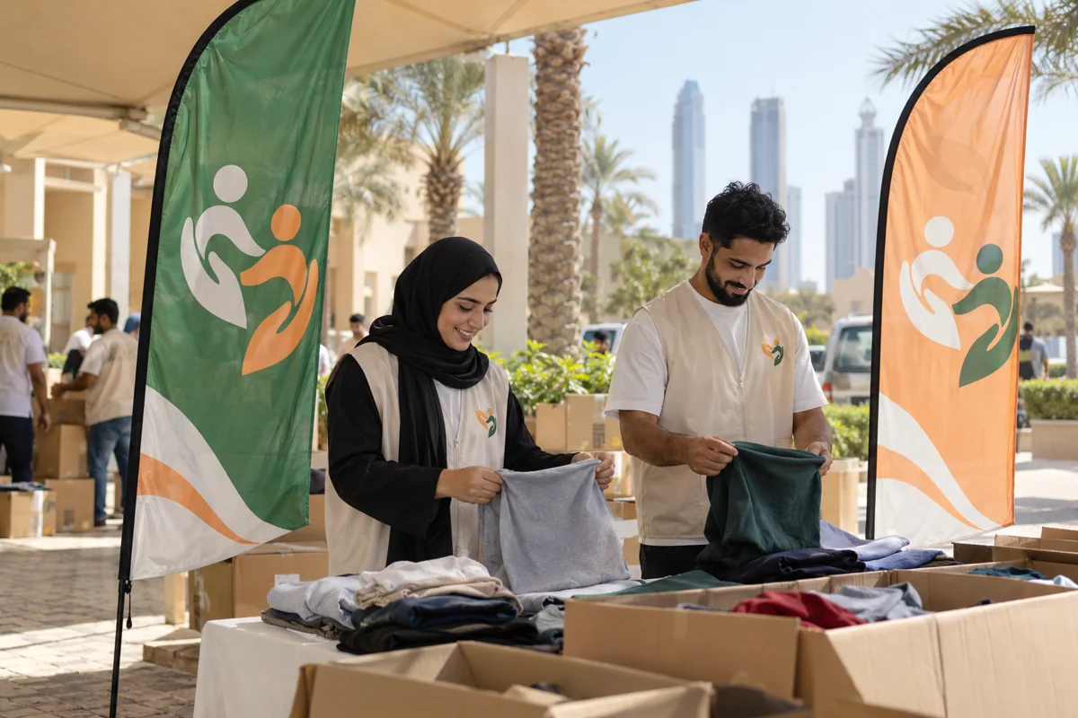 Charity, Foundation & Nonprofit Flags Supplier in UAE
