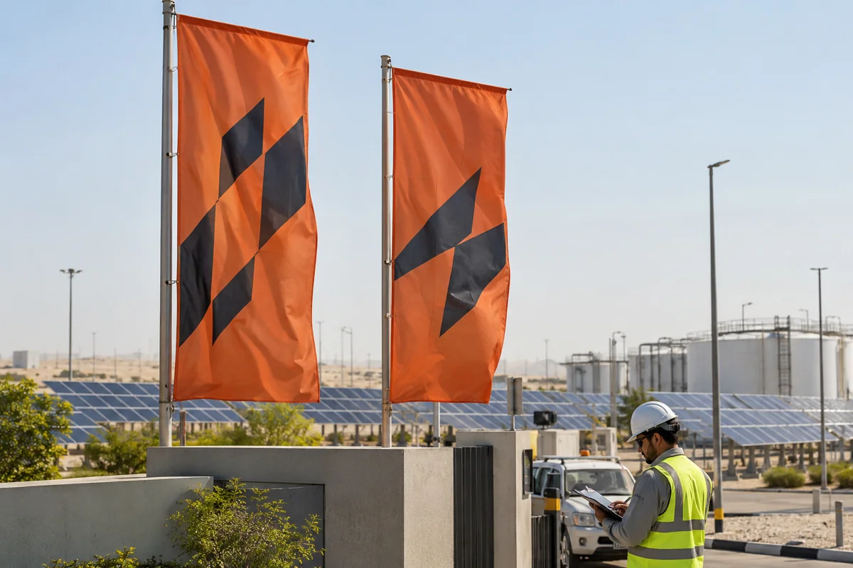 Energy, Petrol Station & Utility Flags Supplier in UAE