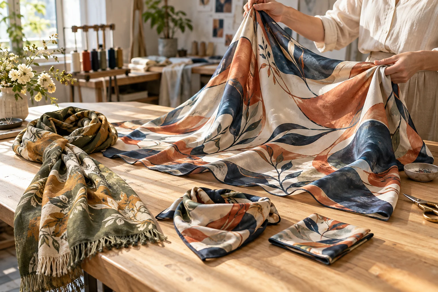 Scarves, Mufflers & Clothing Accessories Sublimation Printing Supplier in UAE