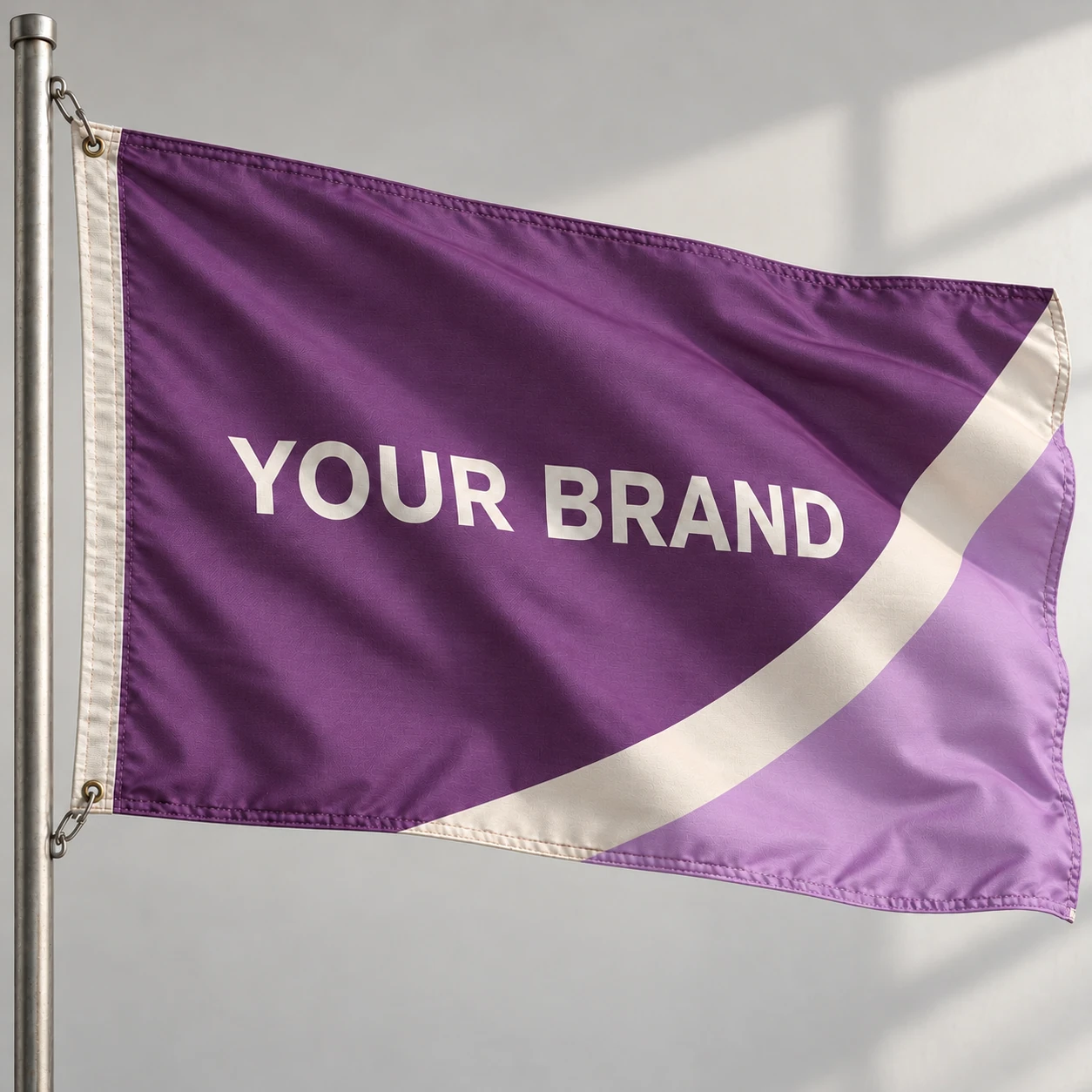 Double-Faced Company Flag Supplier UAE